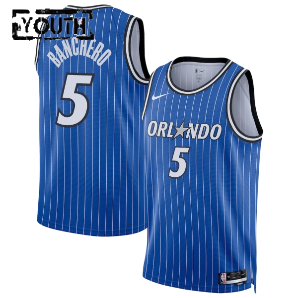 Orlando Magic Trikot Paolo Banchero Nike 2025-26 Icon Edition Blau Swingman - Kinder